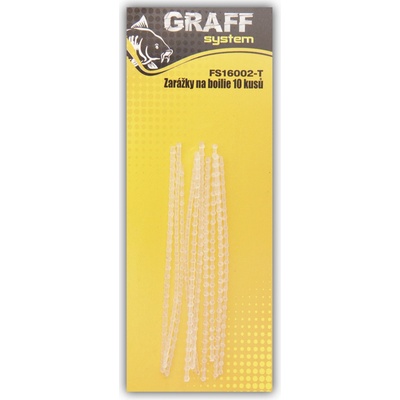 Graffishing Zarážky na boilie transparent 10ks