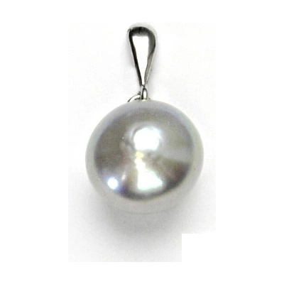 Čištín Stříbrný přívěsek přírodní perla stříbrná P 1299/22