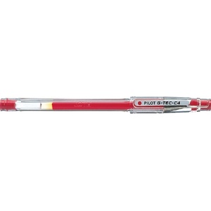 Pilot Писалка Pilot Gelpen G-Tec C4 0, 4 червена (BL-GC4-R)