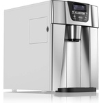 Klarstein ICE VOLCANO 2G машина за ледени кубчета LED | 12кг на всеки 24ч | 2л | 6-10 мин сребриста (ICE4-Ice-Volcano-2GS) (ICE4-Ice-Volcano-2GS) - electronic-star Ледогенератор