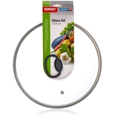 Banquet Skleněná poklice Smart Plus 26cm