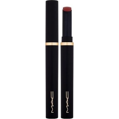 MAC Cosmetics Powder Kiss Velvet Blur Slim Stick matný hydratačný rúž Devoted To Chili 2 g