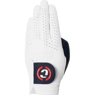 Duca del Cosma Elite Mens Golf Glove Pravá biela s ML