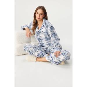 Tommy Hilfiger Дамска пижама Tommy Hilfiger Gift Essential Sleep с пантофи (UW0UW06155_pyz)