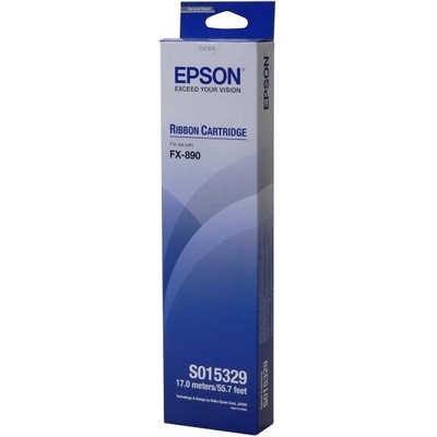 Epson originál páska do tlačiarne, C13S015329, čierna, Epson FX 890