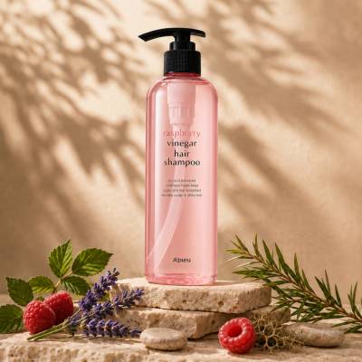 A'pieu Raspberry Vinegar Hair Shampoo 500 ml