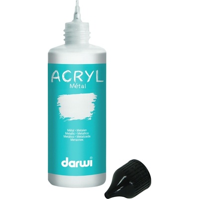 Darwi Metallic АКРИЛНА боя Silver 80 ml 1 бр (DA0230080080C)