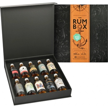 1423 Aps The Rum Box Turquoise Edition 41,2% 10 x 0,05 l (set)