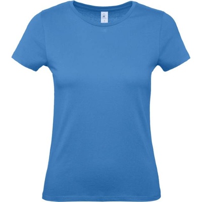 B&C Collection B&c e150 / Дамска тениска с обло деколте - лазурно xl (01002t43004)