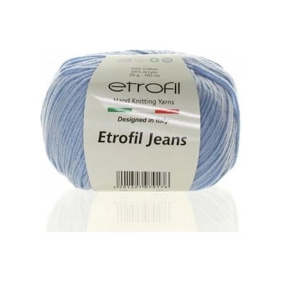 Příze Etrofil Jeans baby modrá 018