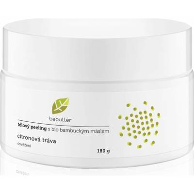 Bebutter telový peeling citrónová tráva 180 g