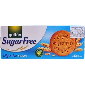 Gullón Digestive celozrnné sušienky bez cukru so sladidlami 245 g