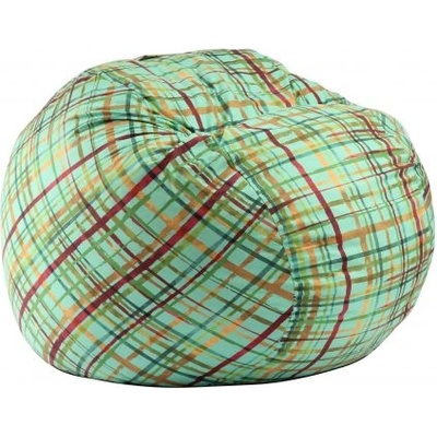 PUFRELAX Пуф, Барбарон, 600л. , King Size - Ocean, Перящ се калъф, Трансформира се в легло, Пълнеж с микс от мемори пяна и дунапрен, Гама Premium (PUF-M-K-PT-OTO)