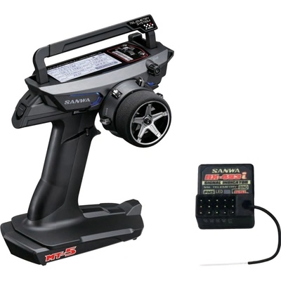 SANWA MT 5 2,4GHz včetně telemetrie s RX-493i přijímačem nástupce MT-44