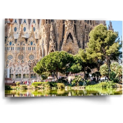 Sablio Obraz Barcelona Sagrada Familia - 60x40 cm