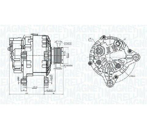 generátor MAGNETI MARELLI MQA9064