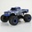Pro-Line каросерия 1: 18 Brunt синя: Losi Mini LMT