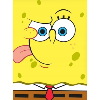 Carbotex Dětská deka Sponge Bob Emoji