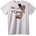 NOONEBRAND Тениска Пари и Разбито Сърце - 2XL, White