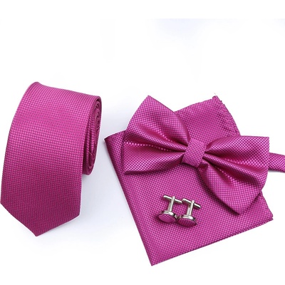 Decofashion Fuchsiový set s kravatou
