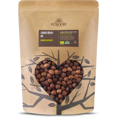 Vitalvibe Lískové ořechy BIO 750 g