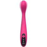 Mokko Вибратор за g-точка от Медицински силикон "lilya pink" 18 см