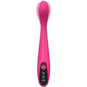 Mokko Вибратор за g-точка от Медицински силикон "lilya pink" 18 см