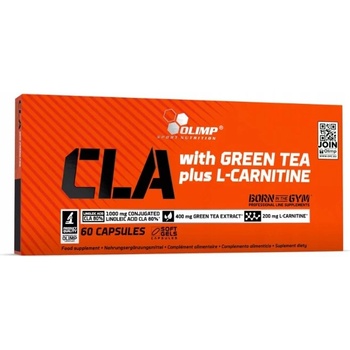 Olimp CLA&Green Tea plus L-Carnitine, 60 kapsúl