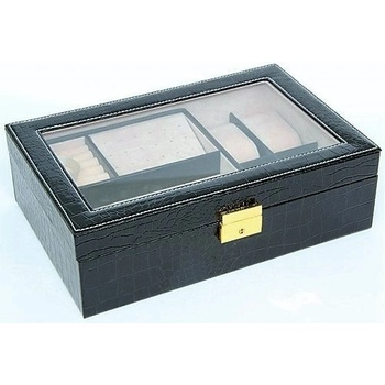 JKBox praktická šperkovnice SP 956 A25 černá
