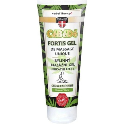 Palacio CBD Fortis unikátní masážní gel 200 ml