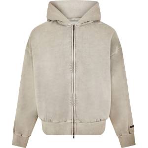 Fear of god essentials Суичър FEAR OF GOD ESSENTIALS Men's Zip Hoodie - Smoke Grey