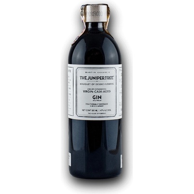 Porfidio The Juniper Tree Gin Añejo Extra 47% 0.5 L (čistá fľaša)
