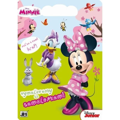 Vymaľovanky so samolepkami Minnie