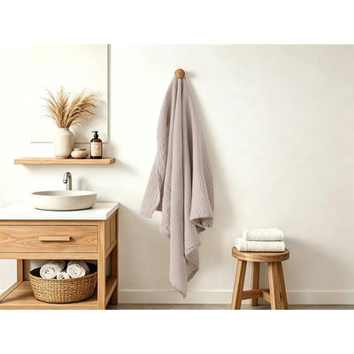 XPOSE mušelínová osuška Premium prírodná 120x120 cm Mušelín