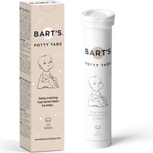 Barts Potty tabs šumivé tablety do nočníku 20 ks