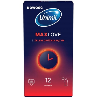 Unimil Max Love Time Control 12 pack