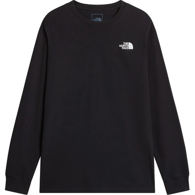 The North Face Мъжка блуза с дълъг ръкав The North Face Evolution Box NSE Regular Long Sleeve Longsleeve - TNF Black (216-7967-0312)