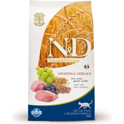 N&D Adult Cat Low Grain Lamb & Blueberry 1,5 kg
