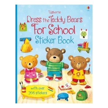 Dress Teddy Bears For School Sticker Bk