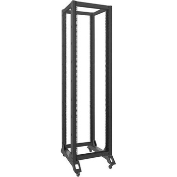 Lanberg Комуникационен шкаф Lanberg open rack 42U 600x800, black (OR01-6842-B)