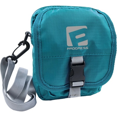 Progress CROSS BODY tyrkysová sivá