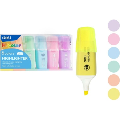 Deli EU377 pastel sada
