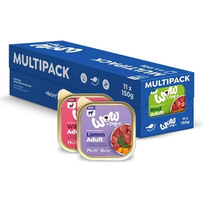 WOW Dog Multipack 11 x 150 g