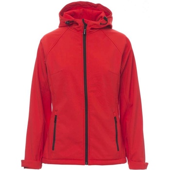 PAYPER gale lady 001045-0355 / Дамско софтшел яке с качулка - червено xl (001045035503000xl)