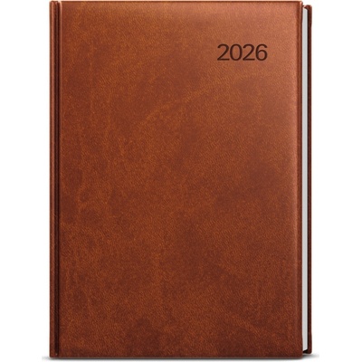 Vivella A5 Denní 2027 hnědý