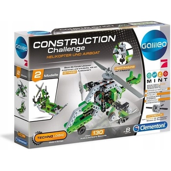 Clementoni Mechanická laboratoř Vrtulník a vznášedlo