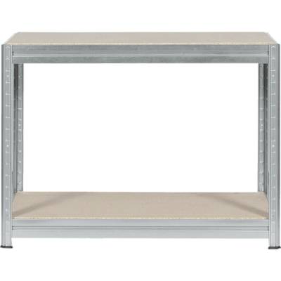 Метален стелаж MEGA 87x120x60 см, до 600 кг на рафт - цинк (3580524_1)