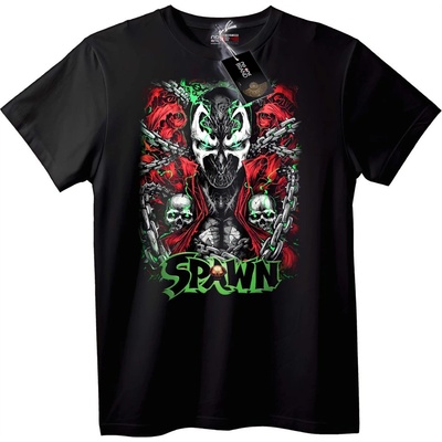 NOONEBRAND Тениска Spawn черепи - XXS, Black