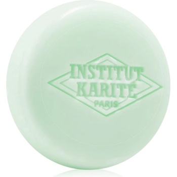 Institut Karité Paris Lily Of The Valley Shea Macaron Soap твърд сапун + калъф 27 гр