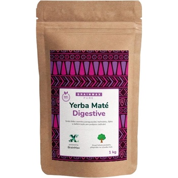 BrainMax Pure Organic Yerba Maté Digestive 1000 g